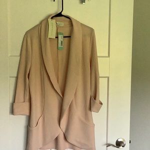 Melanie Knit Tunic Blazer